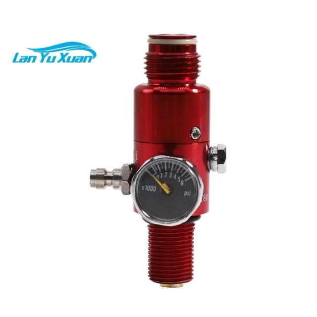 Válvula de Alta Pressão para Tanques de Paintball PCP - 4500PSI Entrada e Saída de 1800PSI