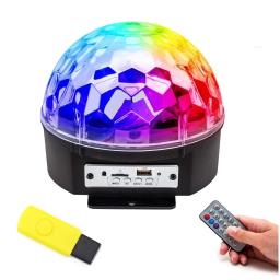 Globo Colorido Rgb Led Laser Iluminação Festa Balada Premium COM bluetooth - Image 3