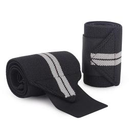 Alça de levantamento de peso para ginástica esportiva, envoltório de pulso, suporte de mão, resistente, laço do polegar, bandagem para treinamento de força, fitness, 1 par - Image 5