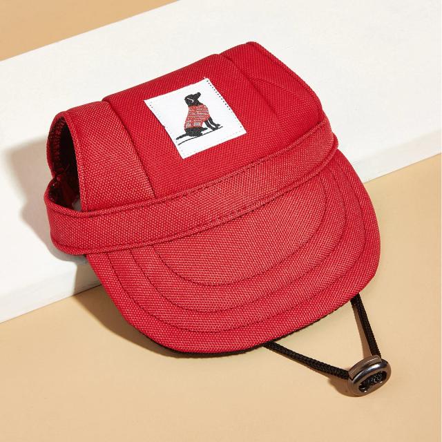 Chapéu Sunbonnet Ajustável para Cães - Protetor Solar e à Prova de Vento para Atividades ao Ar Livre