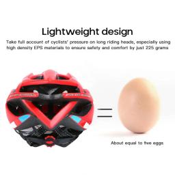 BIKEBOY-Capacete De Ciclismo Ultraleve, Capacete De Bicicleta Integralmente Moldado, Chapéu De Segurança De Equitação De Estrada, Equipamento MTB - Image 5