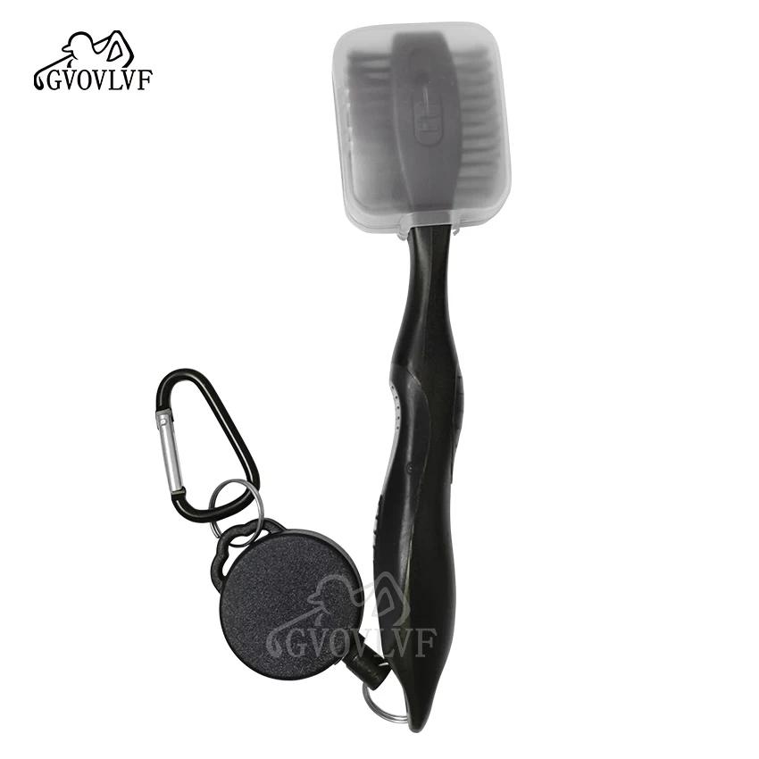 Golf Club Cleaner Brush com Spike retrátil, ferramenta de limpeza extragrande para ferros de madeiras e acessórios para calçados - Image 1