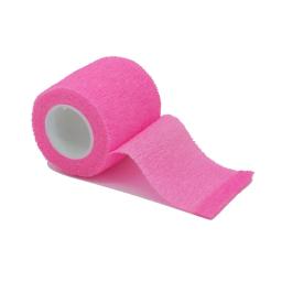 Auto-adesivo elástico Sport Wrap Tape, fita elastoplast rosa brilhante, almofadas de apoio do joelho, dedo do tornozelo da palma, 6 10pcs - Image 2
