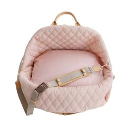 Portátil Pet sacola, Dog Bag, assento de carro, viagens ao ar livre, cama e arnês, lavável, Puppy sacola para Chihuahua, Yorkie, luxo - Image 5