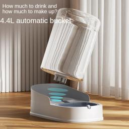 Alimentador automático pet e distribuidor de água para gatos e cães, Tigela de alimentação de grande capacidade - Image 3