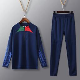 Conjunto Esportivo Masculino e Infantil, Jaqueta de Futebol Americano, Roupa de Treino, Camisolas de Jogo, Kit de Basebol, Tops e Calças, Novo - Image 1