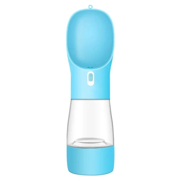 Garrafa Portátil para Água e Alimentos de Cães e Gatos - Ideal para Caminhadas e Viagens