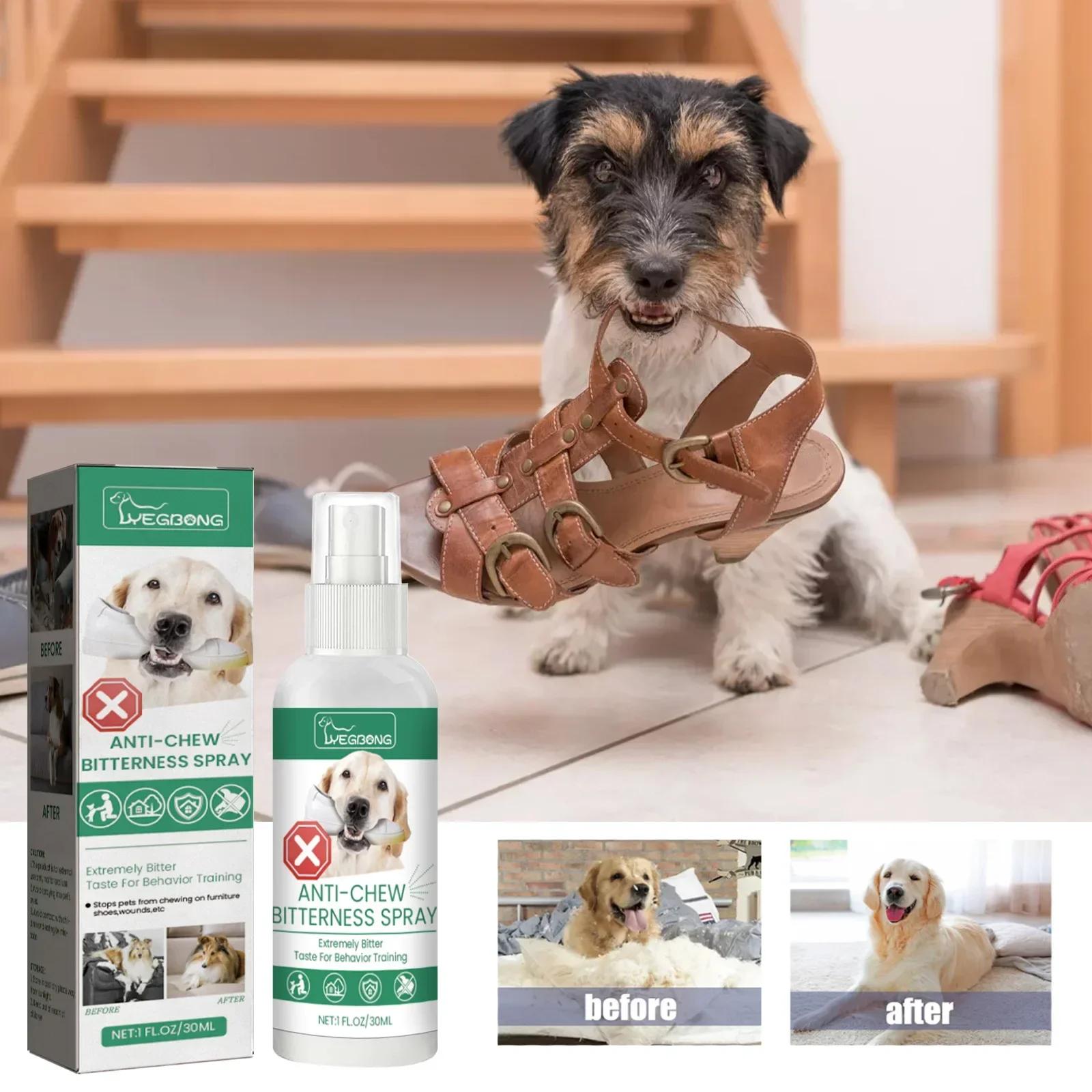 Spray Anti-Mastigação para Comportamento Pet, Anti-Mastigação e Coçar, Modificação de Gato e Cão - Image 1