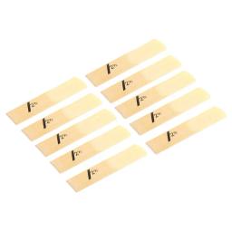 De madeira Alto Sax Reeds para Saxofone, Saxofone Eb Peças, Solid, Sopros, Instrumento de substituição Acessórios, 10 PCs/Set, 1.5, 2, 2.5, 3, 3.5, 4 - Image 4