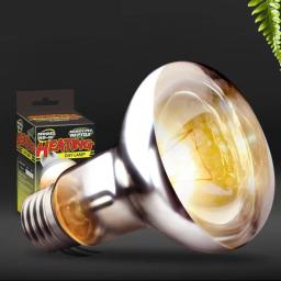 Basking Spot intenso para répteis, luz solar natural simulada, lâmpada de aquecimento para répteis, Snake, Turtle, UVA, UVB, 40W, 60W - Image 1