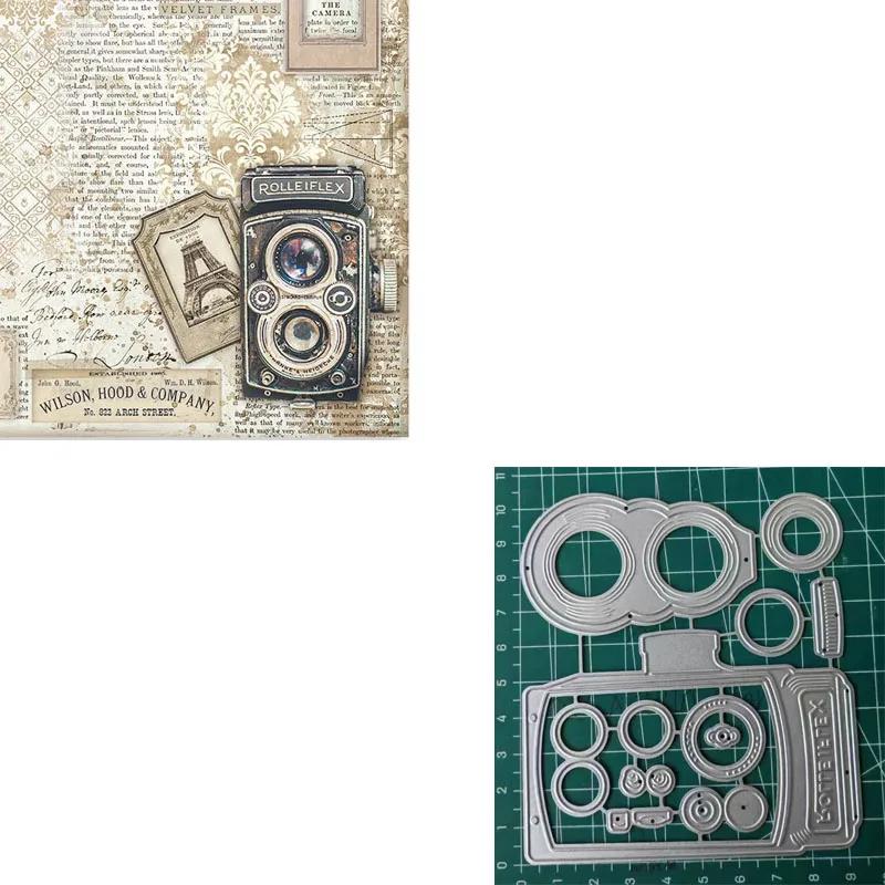 Corte Steampunk morre para cartões artesanais, quadro morre, gravando artesanato, camadas morre, novo, 2022 - Image 1