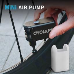 CYCLAMI-Pequeno Mini portátil E-bomba para a bicicleta, Inflator ar sem fio, Presta Schrader Válvula Bomba, Ciclismo MTB Acessórios - Image 1