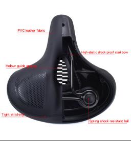 Almofada do assento da bicicleta ampliando espessamento macio e confortável sela para mtb bicicleta de estrada elétrica mountainbike accessoir - Image 5