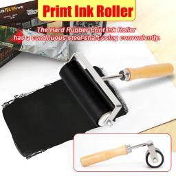 Rolo De Tinta De Borracha Profissional, Ferramenta De Construção De Estampagem, Arte Artesanato Pintura, Acessório De Decoração, Impressão Rígida, 5cm, 10 cm, 15cm - Image 2