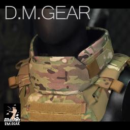 DMGear-Pescoço Guarda Collar Protector Gear, colete tático, Airsoft Equipamento, Caça Acessório para JPC, Avs, Fcsk, Cpc Universa - Image 1