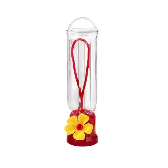 Alimentador de Água Portátil para Pássaros com Fios Suspensos, Plástico Transparente e à Prova de Vazamento - Ideal para Colibris e Outros Aves - 1 Unidade