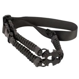 Arnês tático multifuncional para a caça, Nylon Rifle Webbed, Corda Vertical Single-Point, Ajuste Rápido Comprimento, Paracord ao ar livre - Image 5