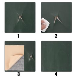 Adesivo de couro de reparação de sofá 10x20 25x30 60x25cm papel autoadesivo para cadeira assento saco de apoio reparação de couro sofá adesivo - Image 3
