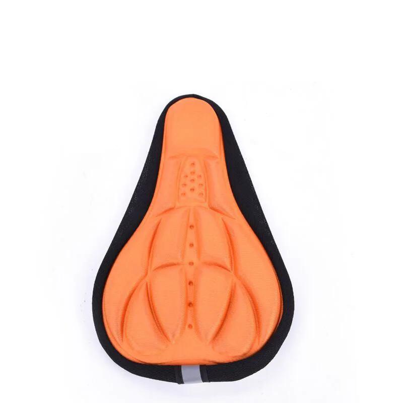 Almofada acolchoada macia da esponja 3d para a sela da bicicleta, tampa de assento confortável para o mtb e a bicicleta - Image 1