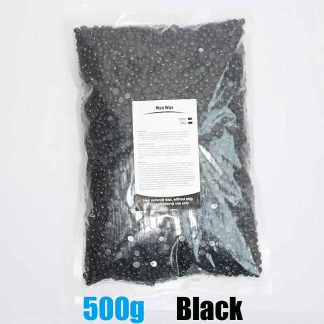 Feijão de Cera Dura para Depilação Corporal 500g/200g/50g