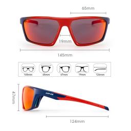Kapvoe-óculos polarizados para homens e mulheres, óculos de ciclismo, óculos UV400, condução, escalada, esportes ao ar livre, moda - Image 6