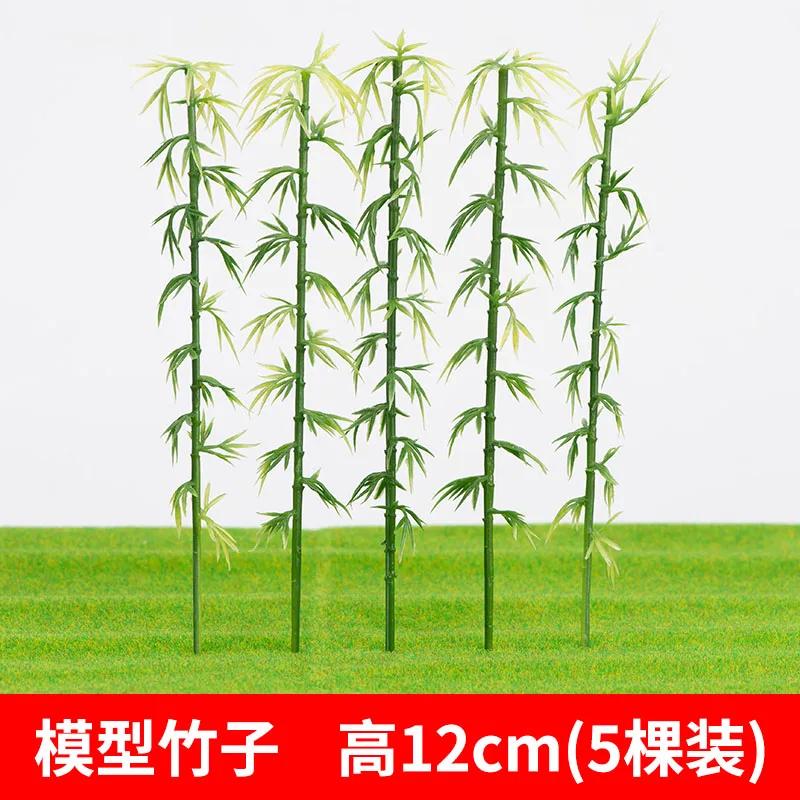 Artificial Plant Plastic Tree Branch, Simulação De Bambu, Acessórios De Paisagem Em Miniatura, Decoração De Cenário De Jardim, 20Pcs, 50Pcs - Image 1
