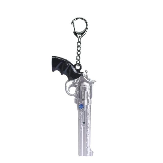 Devil May Cry 5 Chaveiro Revólver Nero Ebony & Ivory 2 Peças