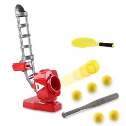 Máquina de beisebol e tênis para crianças, lançador automático, jogos de esportes ao ar livre, presente de aniversário 2 em 1 - Image 1