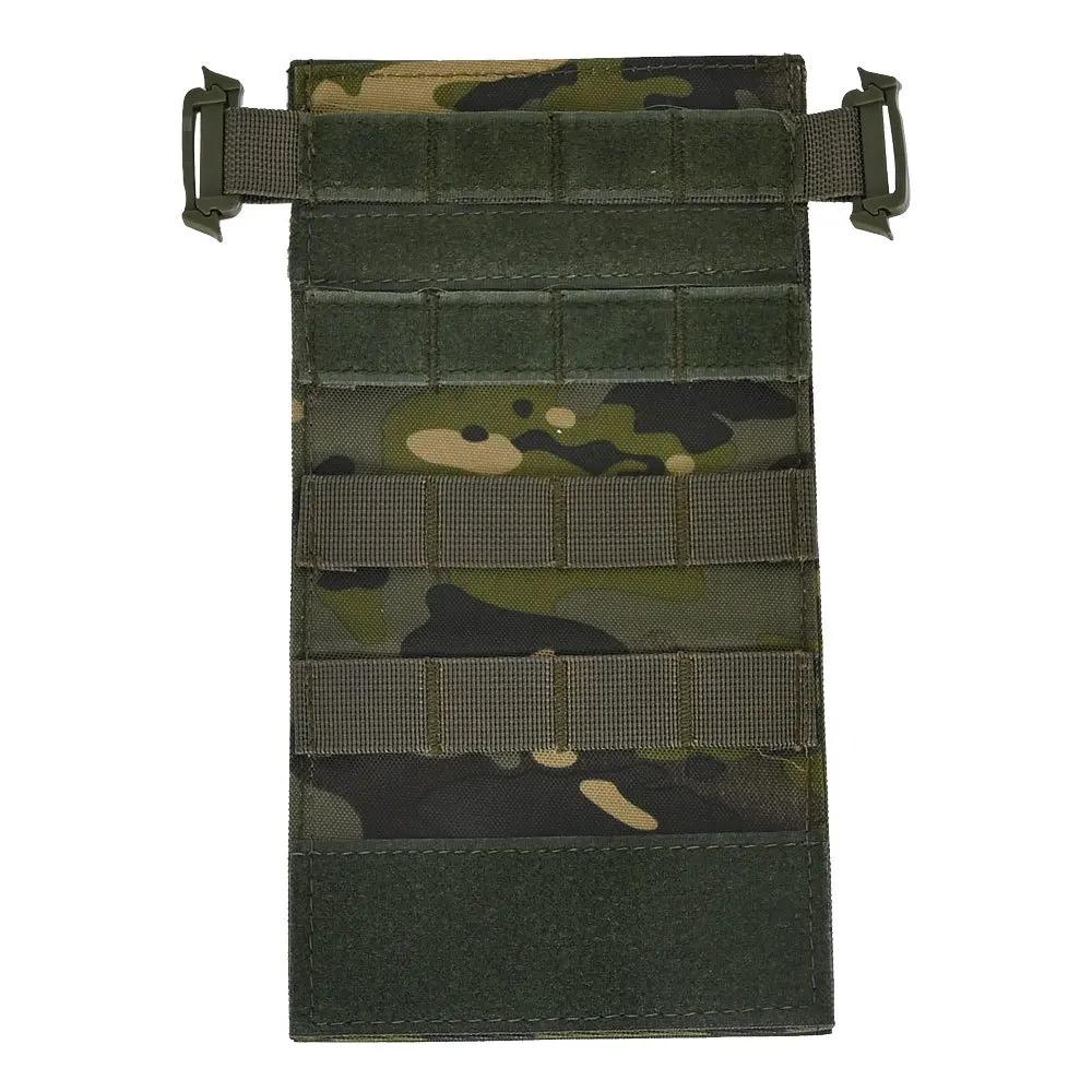 Painel frontal tático molle colete equipamento de peito plataforma modular para mk3 mk4 mfc2.0 placa liberação rápida caça airsoft acessórios - Image 1