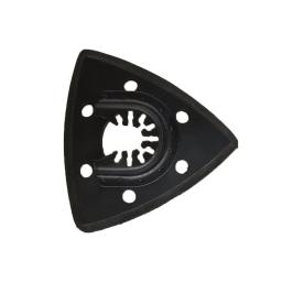 1pc 93mm almofada de lixa triangular nivelada lâmina de serra oscilante para trabalhar madeira fein ferramentas acessórios multi-ferramenta base de areia - Image 2