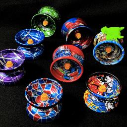 Inovador Diabolo Outdoor Juggle Toys for Children, Cartoon Cool Entry-Level Alloy, Professional Yoyo Ball, Magic Toys, Presentes - Image 2