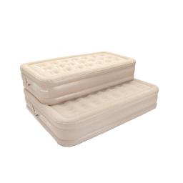 Colchão de ar inflável alto duplo, Exploda a cama com bomba de alta velocidade, Colchão de ar duplo para casa, Camping, Viagem, 150x200cm - Image 6