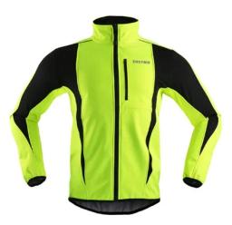 Windproof e impermeável jaqueta de ciclismo térmica, manga comprida Jersey, Warm Up, Vestuário bicicleta, MTB, Road Bike, Novo, Inverno - Image 3