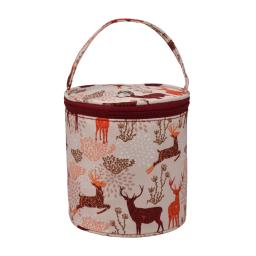 Saco de armazenamento para costura, sacola vazia, flor, tricô, impermeável, crochê, ganchos, acessórios de costura, ferramentas, novo, pequeno fio, quente - Image 5