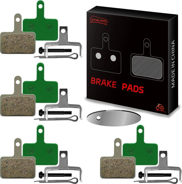 DYISLAND MT2S Pastilhas de Freio Metal Sinterizado para Bicicleta 4 Pares Compatível Shimano