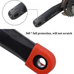 Capa protetora do Crankset Crank, Protetor Resistente ao Desgaste, MTB Bike Covers, Protetores de bicicleta, 2pcs - Image 2