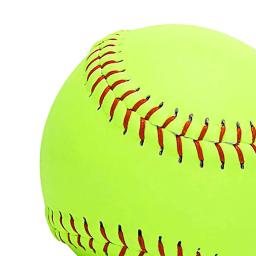 Amarelo Esportes Prática Softballs para Iniciantes e Adolescentes, 12 "Peso Estabilizado Softball, Leve para Jogos, Tamanho Oficial - Image 2
