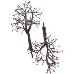 Modelo Marrom O Tronco Nú, Trem Ferroviário, Cenário De Construção, Escala HO, Jardim, Cena De Inverno, Modelo De Layout, 6-14cm, 20Pcs - Image 5