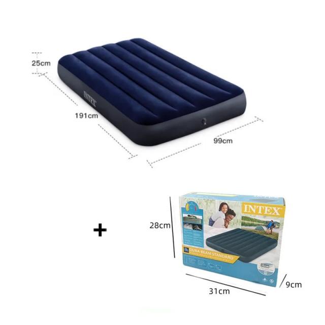 Colchão Inflável Duplo para Acampamento: Conforto para Adultos e Casais com Proteção Antiumidade e Portabilidade
