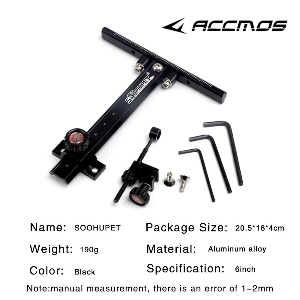 Archery Recurve Bow Sight, Liga de alumínio, Ajustável para tiro ao ar livre, Caça Acessórios - Image 1