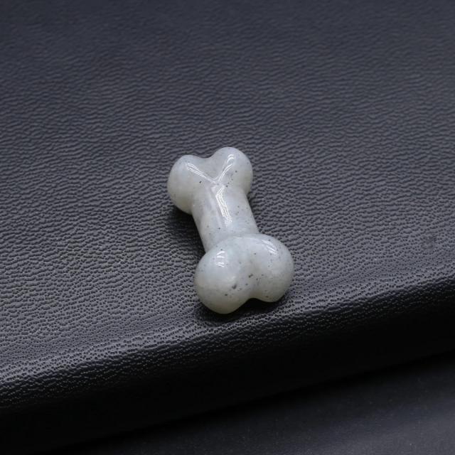 Artesanato Natural em Pedra e Ossos de Cão: Esculturas de Cristal e Joias DIY para Decoração e Cura com Pedras Preciosas