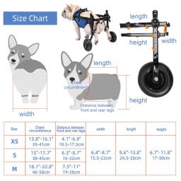 Cadeira de rodas para cachorro grande com deficiência, Hind Limb Booster, Pet Cart para gato e cachorro, Exercício de reabilitação geral - Image 3
