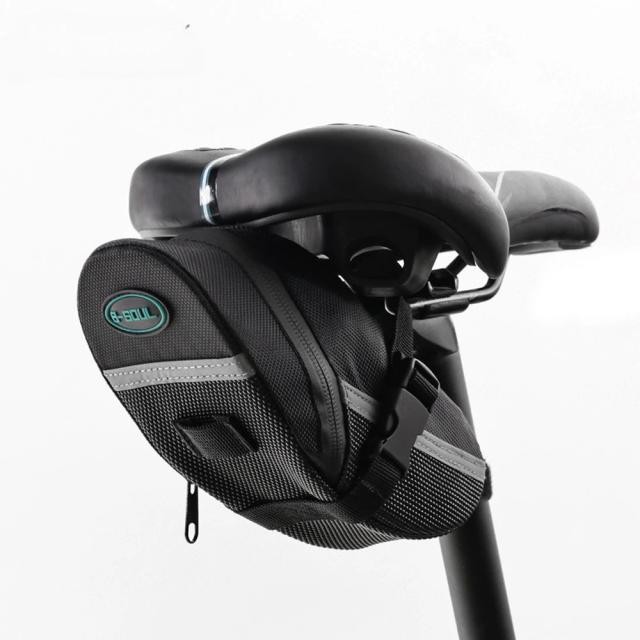 Saddle Bag Multifuncional para Bicicletas: Acessórios de Ciclismo com Pneu Interno, Patches e Alavancas de Pneus