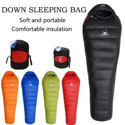Saco de dormir ultraleve, Pole Goose Down, Trekking Turismo e Camping Pack, Suprimentos de Montanhismo ao ar livre, Equipamento Base, Inverno - Image 6