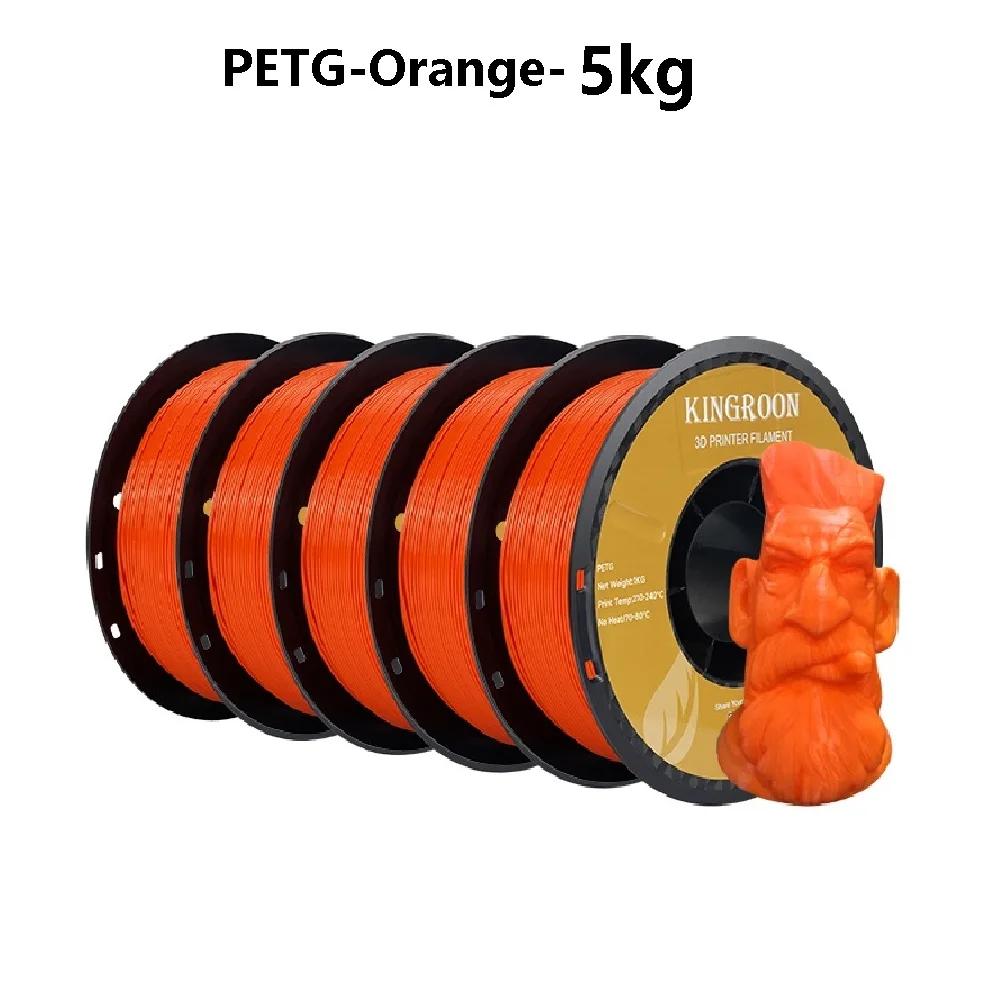 KingRoon 5KG 10KG Filamento PLA PETG 1,75mm Impressora 3D Plástico Sem Carretel de Bolha Materiais de Impressão 3D para Impressoras 3D - Image 1