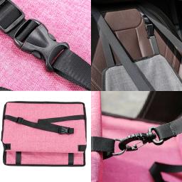 Dog Car Seat Cover for Pet, Folding Hammock, Pet Carriers Bag, Cesta de transporte para gatos, Estável, Viagem - Image 3