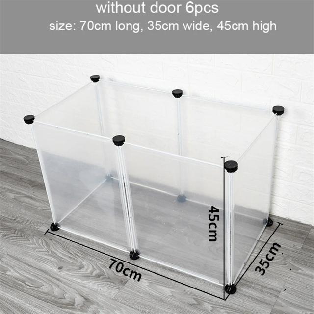 Cercadinho Multi-funcional para Animais de Estimação: Gaiolas, Cassas DIY e Canis para Gatos, Coelhos e Cães
