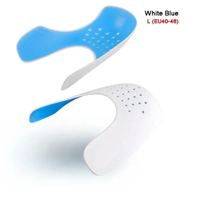 Protetor de Dedos em Silicone Lavável e Anti-Crease com Suporte para Calçados Esportivos em 2 Cores