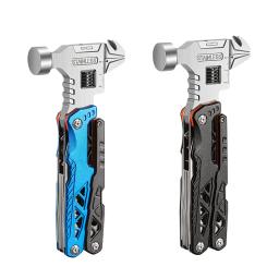 Multitool portátil de sobrevivência tática, 14 em 1, Camping, ferramentas ao ar livre, martelo, chave ajustável, alicate de emergência, novo, 837 - Image 3