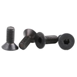 Bloqueio automático do pedal com grampo de sapato, parafuso de montagem para Shimano, leopardo de ferro para Han, peças de aço pretas MTB Bike Lock, 8 peças - Image 5